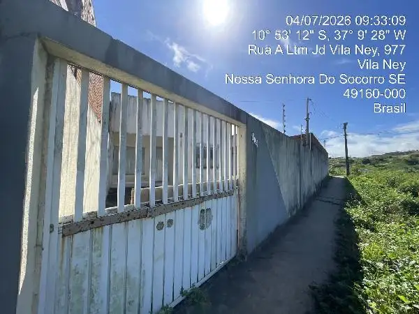 Imóvel em leilão - AVENIDA SANEAMENTO 1, N. 104, LOTE B4 QUADRA 14, SANTA INES, NOSSA SENHORA DO SOCORRO, SE