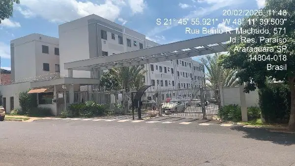 Imóvel em leilão - RUA BENTO RAMALHO MACHADO, N. 622, Apto 24, BL A TORRE 02, JARDIM RESIDENCIAL PARAISO, ARARAQUARA, SP