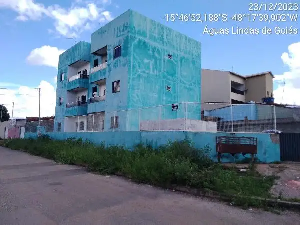 Imóvel em leilão - QUADRA 41, N. SN, Apto 201, LT 17, AV VICOSA, VG 03, JARDIM SANTA LUCIA, AGUAS LINDAS DE GOIAS, GO
