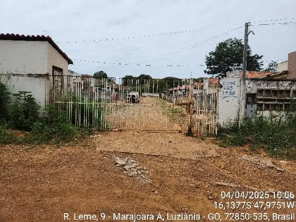 Imóvel em leilão - RUA LEME, N. SN, CASA 11, CHACARA 10, QD 29, CHACARAS MARAJOARA, LUZIANIA, GO