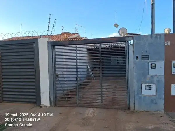 Imóvel em leilão - RUA CAMBOATÁ, N. 50, CASA 01 LOTE 17 QUADRA 34, JARDIM SANTA EMILIA, CAMPO GRANDE, MS