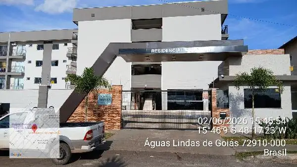 Imóvel em leilão - LOTE 3-A QUADRA 26-B, N. SN, Apto 103, BL C TERREO VAGA N° 18, LOT MANSOES ODISSEIA, AGUAS LINDAS DE GOIAS, GO