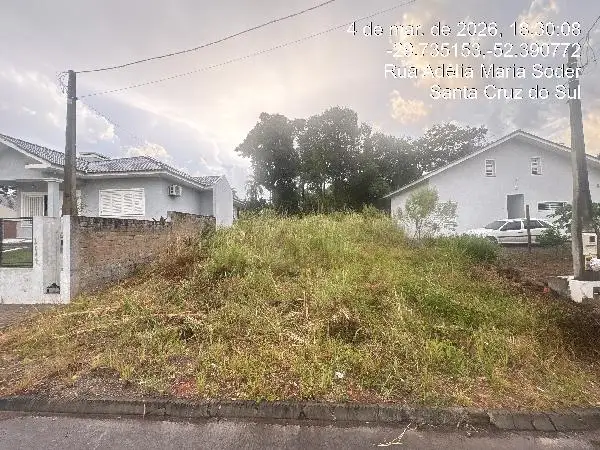 Imóvel em leilão - RUA 26, N. SN, LT 03 QD 39, JOAO ALVES, SANTA CRUZ DO SUL, RS