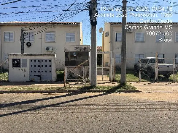 Leilão Extrajudicial de Apartamento em Campo Grande - Rua Jose Pedrossian, N. 1388, Apto 04, Bl 03 Andar 1 Lt 02 Qd 06 Terreo, Varandas do Campo