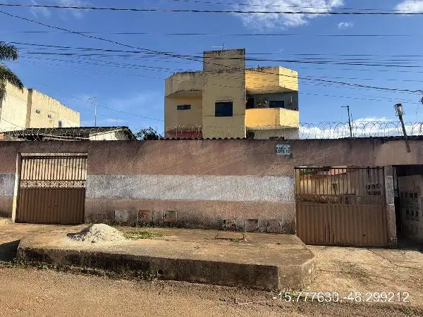 Imóvel em leilão - QUADRA 10, N. SN, Apto 201, 1 PAV TERRENO 18, JARDIM SANTA LUCIA, AGUAS LINDAS DE GOIAS, GO