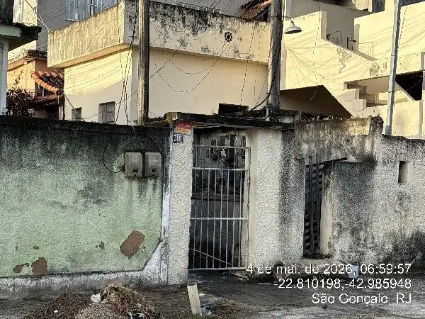 Imóvel em leilão - RUA CESAR LATTES, N. 316, CS 04, LARANJAL, SAO GONCALO, RJ