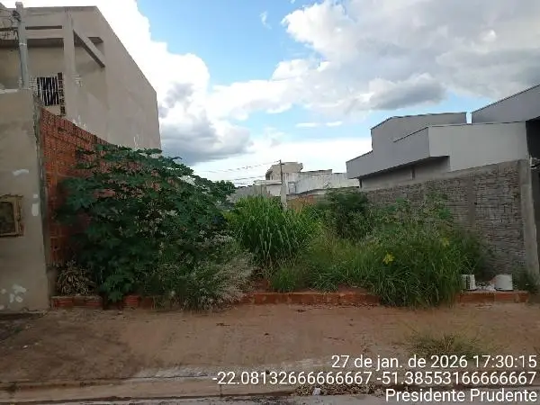 Imóvel em leilão - RUA ANTONIO PEDRO, N. SN, LT 28 QD 28, RESIDENCIAL NOVO HORIZONTE, PRESIDENTE PRUDENTE, SP