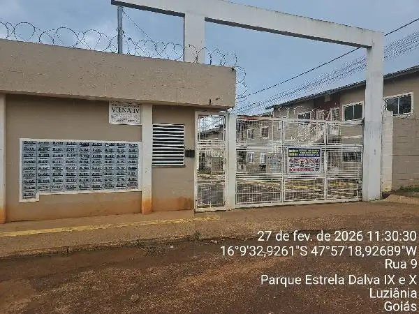 Imóvel em leilão - QUADRA 147, N. LT 4A, Apto 103, BL B PAV 01 VG B103, PARQUE ESTRELA DALVA IX, LUZIANIA, GO