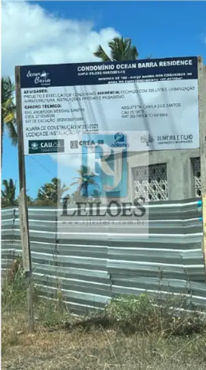 Terreno em leilão em Barra dos Coqueiros