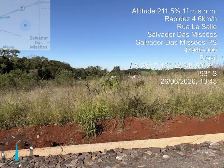 Terreno em leilão em Salvador das Missões
