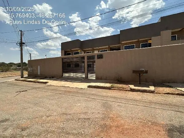 Imóvel em leilão - QUADRA 48 (FRENTE COM A RUA PAZ E BEM), N. SN, Apto 101, MODULO A LT 11A QD 48 VG 101, CHACARAS QUEDAS DO DESCOBERTO, AGUAS LINDAS DE GOIAS, GO