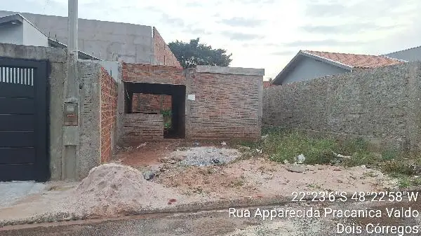 Leilão Extrajudicial de Terreno em Dois Córregos - Rua Apparecida Pracanica Valdo, N. 130, Lt 13 Qd L, Edilberto P. Coimbra, Dois Corregos, Sp