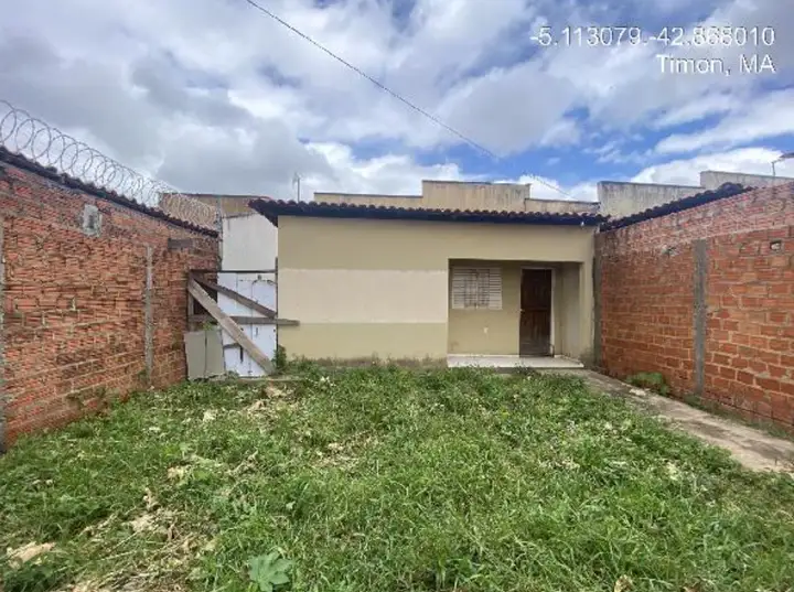 Casa - 67,9m² de área privativa, 162,2m² de área do terreno, com vaga de garagem - TIMON/MA