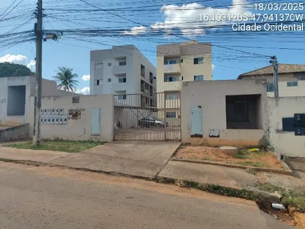 Imóvel em leilão - LOTE 42, QUADRA 04, RUA 04, N. SN, Apto 02, 1º PAVIMENTO, VAGA Nº 02, PARQUE NOVA FRIBURGO A, CIDADE OCIDENTAL, GO