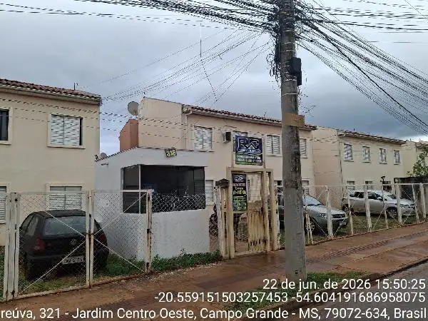Imóvel em leilão - RUA CABREUVA, N. 316, Apto 02, BL 07, CENTRO OESTE, CAMPO GRANDE, MS