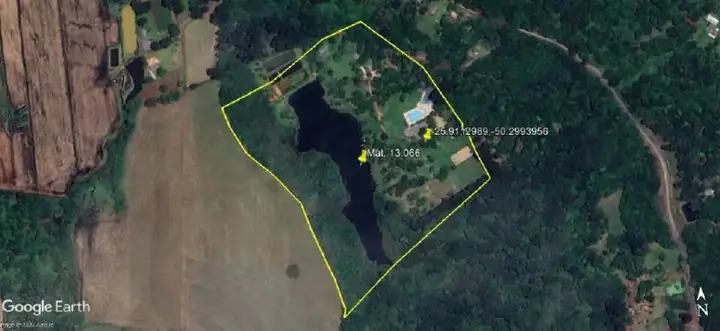 TERRENO DE 9,68 HA ONDE ATUA UM PARQUE AQUÁTICO, LOCALIDADE DE RETIRO, S/N,...