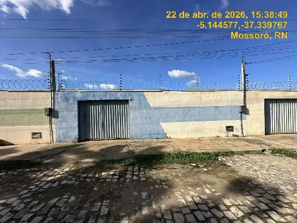 Imóvel em leilão - RUA ISABEL SOARES DA CUNHA, N. 141, QD 04 LT 20, REDENCAO, MOSSORO, RN