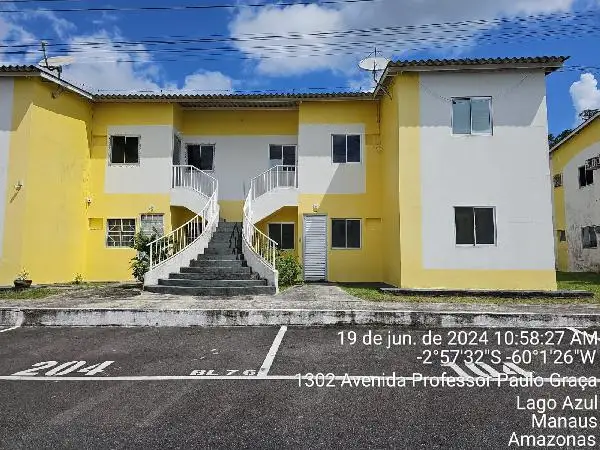 Imóvel em leilão - AVENIDA PROFESSOR PAULO GRACA, N. 1302, Apto 104, BL 76, LAGO AZUL, MANAUS, AM