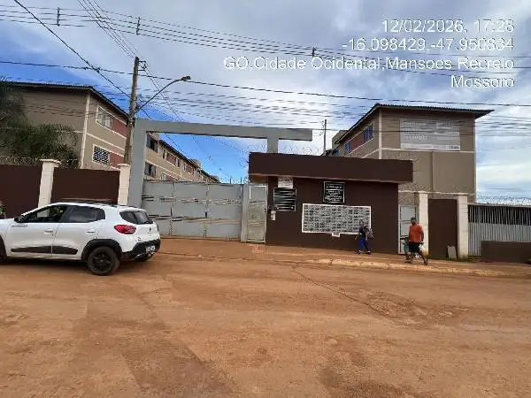Imóvel em leilão - QUADRA 7, N. SN, Apto 102, LT 6E BL L PAV 01 VAG L102, MANSOES RECREIO MOSSORO, CIDADE OCIDENTAL, GO
