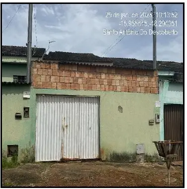 Imóvel em leilão - RUA ALIDA GARRONE, N. SN, QD 50, LT 14-B, PARQUE ESTRELA DALVA XII, SANTO ANTONIO DO DESCOBERTO, GO