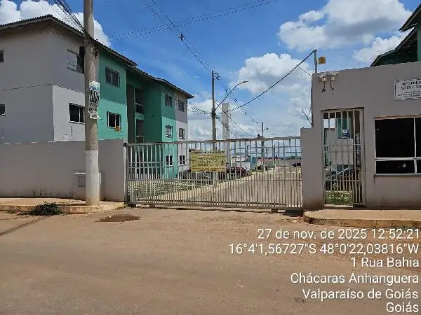 Imóvel em leilão - RUA BAHIA, N. SN, Apto 302, BL B, CHÁCARA 03, QD 04, SETOR DE CHACARAS ANHANGUERA B, VALPARAISO DE GOIAS, GO