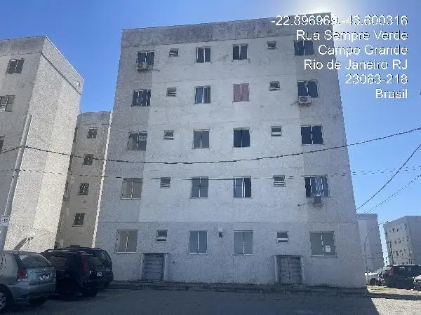 Imóvel em leilão - RUA SEMPRE VERDE, N. 125, Apto 502, BL 13, COSMOS, RIO DE JANEIRO, RJ