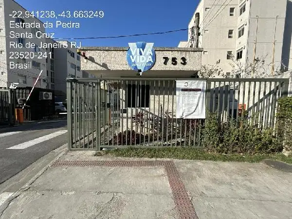 Imóvel em leilão - ESTRADA DA PEDRA, N. 753, Apto 208, BL 04, SANTA CRUZ, RIO DE JANEIRO, RJ