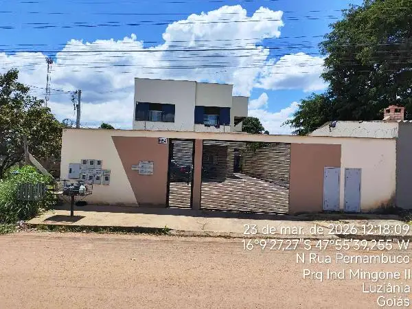 Imóvel em leilão - RUA PERNAMBUCO, N. SN, Apto 102, LT L QD 156 PAV TERREO VG 102, PARQUE INDUSTRIAL MINGONE, LUZIANIA, GO