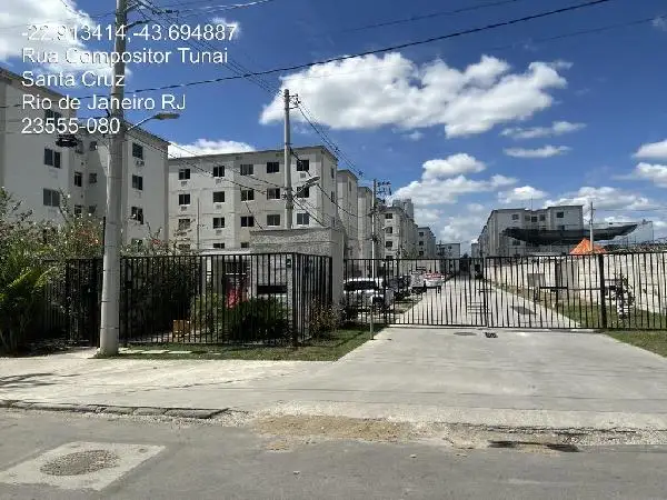 Imóvel em leilão - RUA COMPOSITOR TUNAI (ANTIGA RUA PROJETADA 1), N. 115, Apto 302, BL 08, SANTA CRUZ, RIO DE JANEIRO, RJ