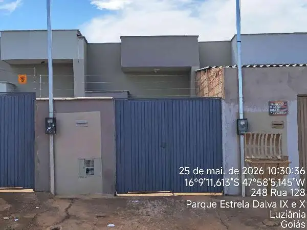 Imóvel em leilão - RUA 128, N. SN, CS 01  LT 15 QD 350, PARQUE ESTRELA DALVA IX, LUZIANIA, GO