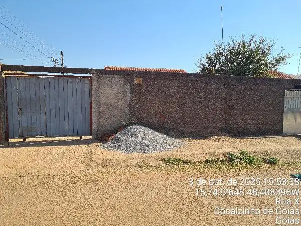 Imóvel em leilão - RUA X, N. SN, LT 04, QD 13, LOT GIRASSOL, COCALZINHO DE GOIAS, GO
