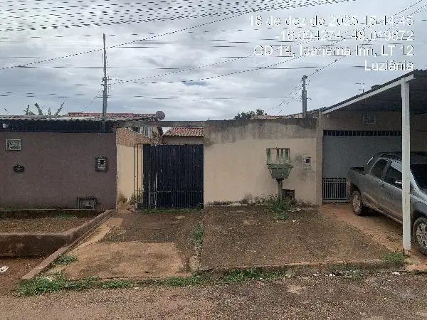 Imóvel em leilão - QUADRA 138, N. SN, LT 20 CS 01, PACAEMBU, VALPARAISO DE GOIAS, GO