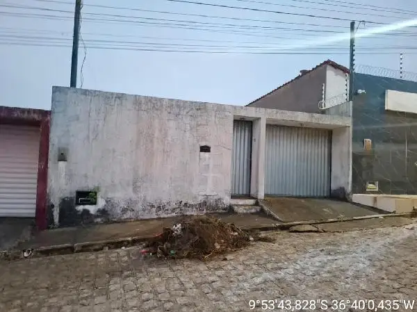 Imóvel em leilão - RUA PROJETADA 10, N. 305, LT 13 QD C, CENTRO, FEIRA GRANDE, AL