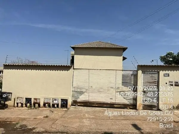 Imóvel em leilão - QUADRA 8, N. SN, Apto 201, LT 25A RUA 5 VG 04, MANSOES CAMARGO, AGUAS LINDAS DE GOIAS, GO
