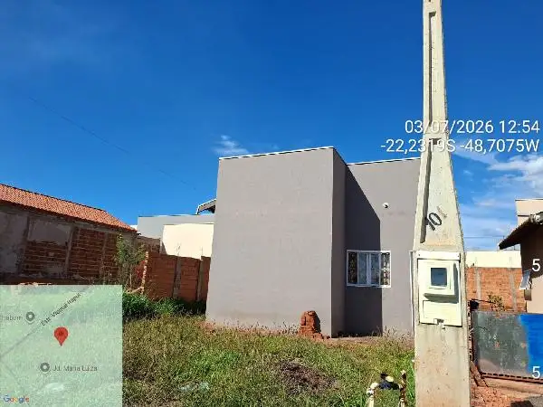 Leilão Extrajudicial de Casa em Itapuí - Rua Idalino Erico Boton, N. 101, Qd 05 Lt 23, Jardim Maria Luiza, Itapui, Sp