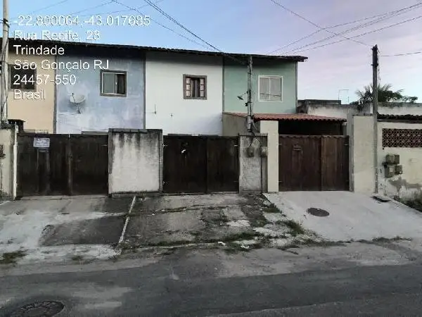 Imóvel em leilão - RUA RECIFE, N. 1755, CS 01 LT 09 QD 136, TRINDADE, SAO GONCALO, RJ