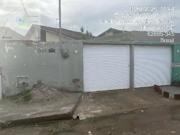 Imóvel em leilão - RUA ROMAO RAMALHO DA SILVA, N. 128-A, LT 04, CAJUEIRO DA MALHADA, HORIZONTE, CE