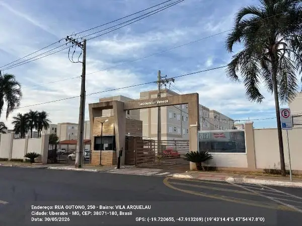 Imóvel em leilão - RUA OUTONO, N. 250, Apto 204, BLOCO 11 2º PAVIMENTO, VILA ARQUELAU, UBERABA, MG