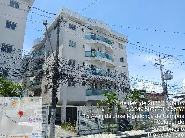 Imóvel em leilão - AVENIDA JOSE MENDONCA DE CAMPOS, N. 518, Apto 502, BL 02 LT A, COLUBANDE, SAO GONCALO, RJ