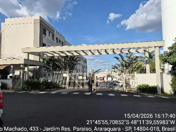 Imóvel em leilão - RUA BENTO RAMALHO MACHADO, N. 622, Apto 21, BL C TORRE 03, JARDIM RESIDENCIAL PARAISO, ARARAQUARA, SP