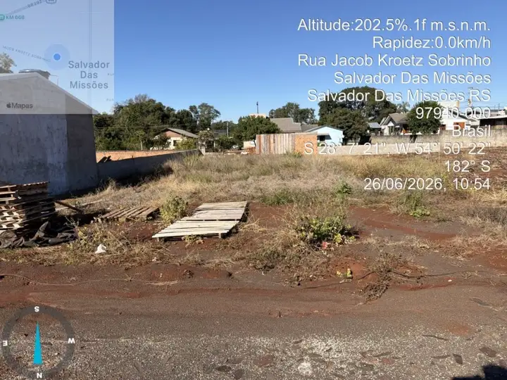 Terreno em leilão em Salvador das Missões