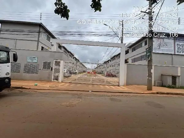 Imóvel em leilão - RUA OSWALDO CRUZ, N. ., Apto 201, BL J CHACARA 17 QD 04, MANSOES RECREIO MOSSORO, CIDADE OCIDENTAL, GO