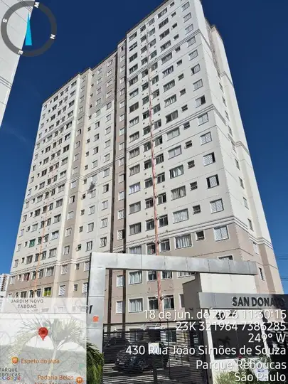 Imóvel em leilão - RUA DOMINGOS ATAIDE, N. 60, Apto 106, PAVIMENTO TERREO TORRE 02, PARQUE REBOUCAS, SAO PAULO, SP