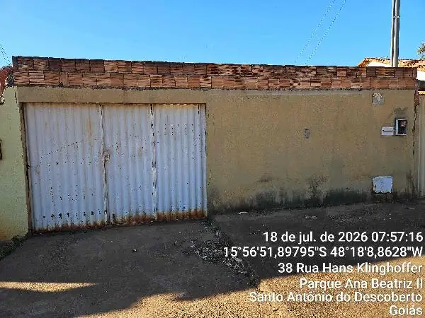 Casa em leilão em Santo Antônio do Descoberto