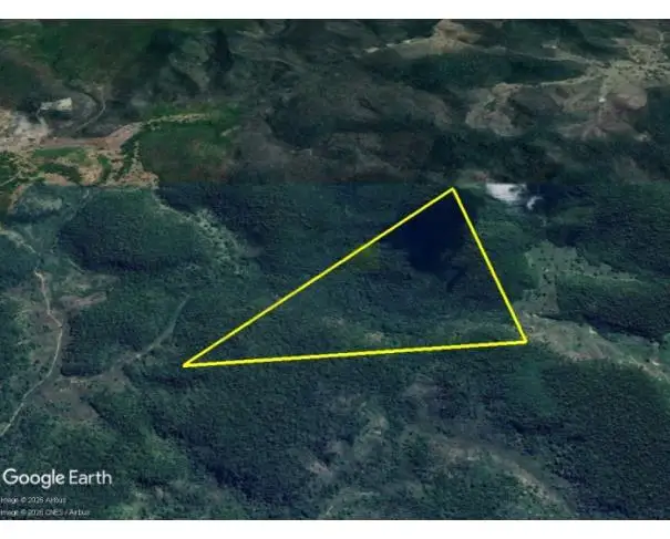 ALMENARA/MG — Terreno Rural com 77.44 hectares no "Córrego do Pretinho"
