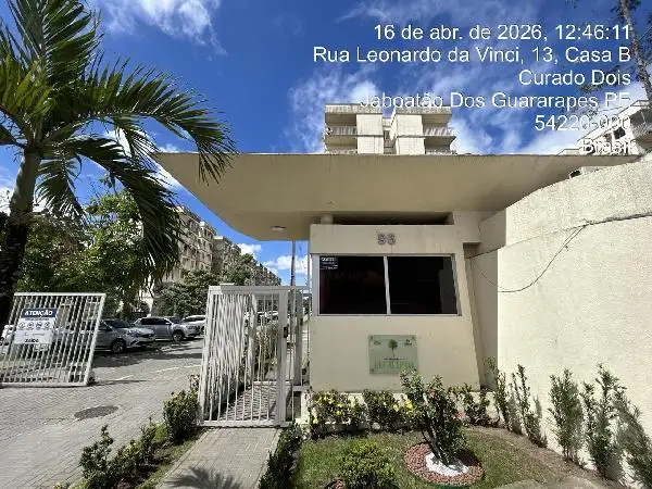 Imóvel em leilão - RUA LEONARDO DA VINCI, N. SN, Apto 006, BLOCO B, CURADO, JABOATAO DOS GUARARAPES, PE