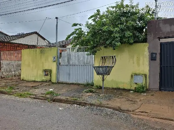 Imóvel em leilão - QUADRA 489, N. SN, CS 01, RUA 347, PARQUE ESTRELA DALVA X, LUZIANIA, GO
