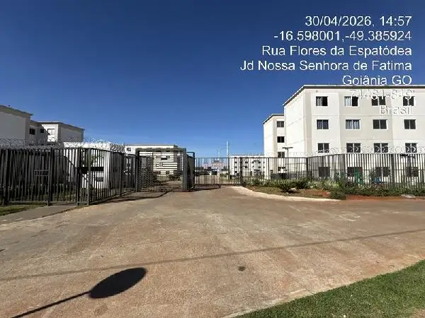Imóvel em leilão - RUA FLORES DA ESPATODIA, N. SN, Apto 403, BL 18 LT 09 QD 10, RESIDENCIAL FLORES DO CERRADO, GOIANIA, GO