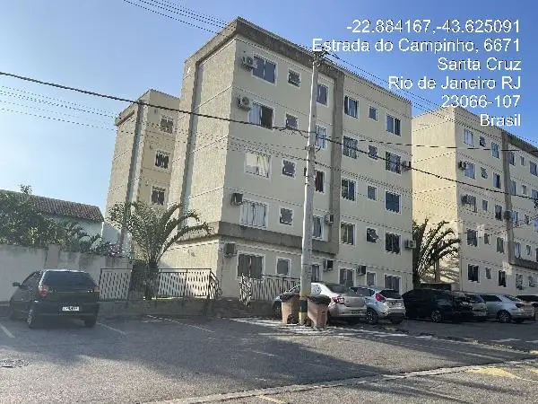 Imóvel em leilão - ESTRADA DO CAMPINHO, N. 6731, Apto 301, BL 14 LT 01, FREG DE CAMPO GRANDE, RIO DE JANEIRO, RJ