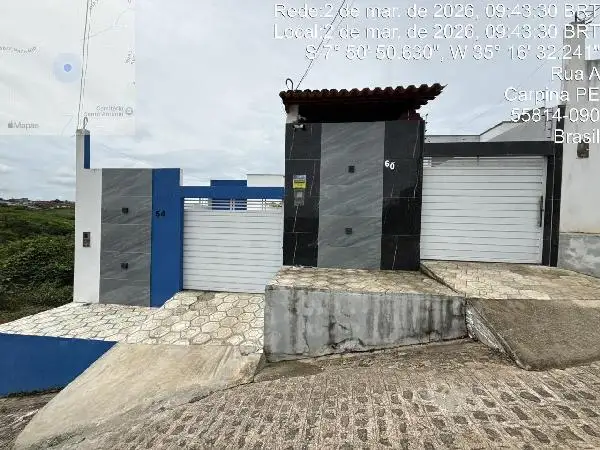 Imóvel em leilão - VIA LOCAL 04, N. 54, LT 18 QD C, SANTO ANTONIO, CARPINA, PE